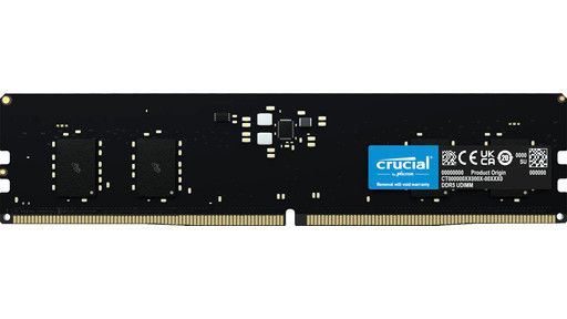 Crucial 1x8GB DDR5 4800MHz (CT8G48C40U5) | Coolblue | Internal memory