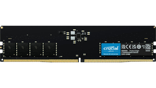 新品Crucial DDR5 RAM 32GBx1枚 CT32G48C40U5 Crucial 32GB DDR5-4800 UDIMM | CT32G48C40U5 | Crucial EU