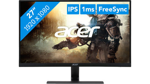 Acer Nitro RG270bmiix | Coolblue | Monitors