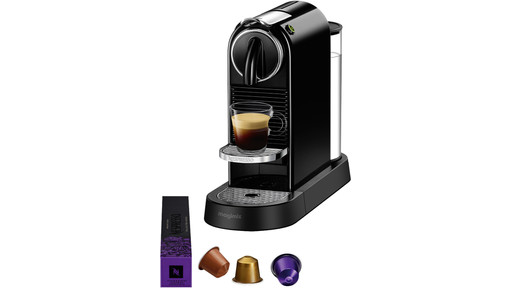 Magimix Nespresso CitiZ M196 CN Black Coolblue Capsule and pad