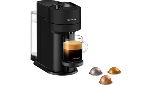 Krups Nespresso Vertuo Next XN910N Mat Zwart Coolblue Cup- en