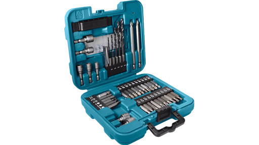 Set combinat de 18 burghie Makita D-46202, 3-10 mm, pentru lemn metal beton