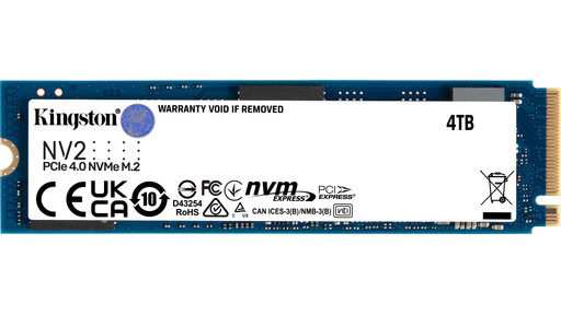 A*i様 Kingston NV2 4TB SSD PCIe 4.0 NVMe Kingston NV2 PCIe 4.0 NVMe SSD 4TB | Coolblue | Solid State Drives