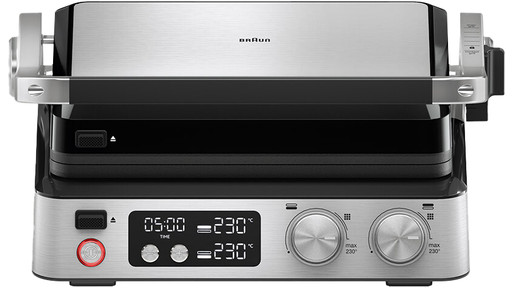 新品　BRAUN MultiGrill 7 CG7040 Braun MultiGrill 7 CG 7040 Contact Grill with Grill and Flat