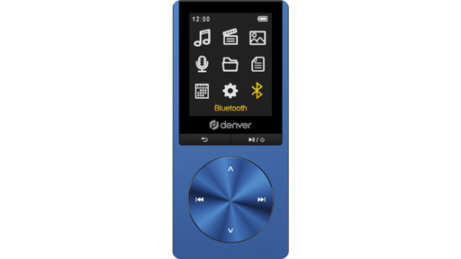 80 GB MP3-speler met WiFi Bluetooth (blauw