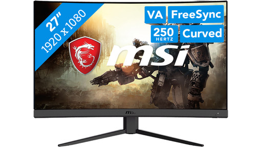 MSI G27C4X | Coolblue | Monitors