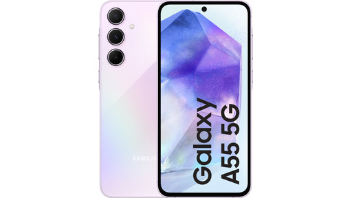 Samsung Galaxy A55 256GB Purple 5G | Coolblue | Mobile phones