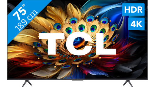 ナッティー！ TCL 75インチ 4K Google TV 75C61B TCL 期間限定ポイント5倍！ テレビ 75型 液晶テレビ 75インチ TV