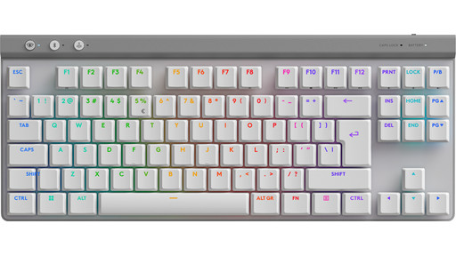 Logitech G515 TKL LIGHTSPEED Gaming Keyboard QWERTY White