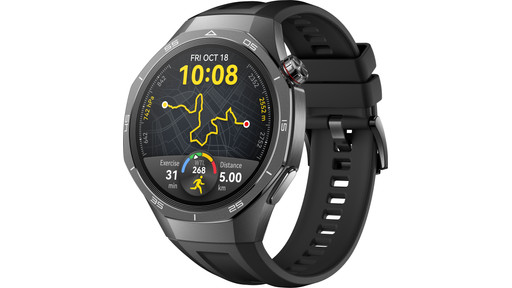 Huawei Watch GT5 Pro 46mm Grijs/Zwart | Coolblue | Smartwatches