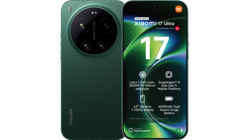 Xiaomi 17 Ultra 512GB Green 5G | Coolblue | Mobile phones