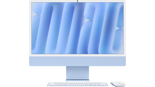 Apple iMac 24 inch M4 (8 core CPU/8 core GPU) 16GB/256GB Blauw