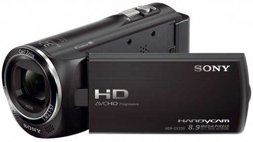 Sony HDR-CX220 ビデオカメラ 本体 Sony HDR-CX220 Black | Coolblue | Camcorders