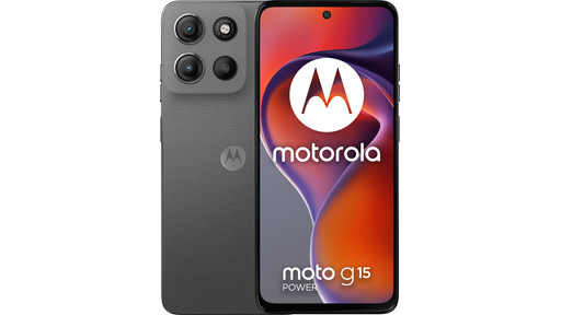 Motorola Moto G15 Power 256GB Grijs 4G | Coolblue | Mobiele telefoons