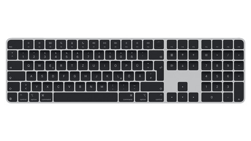 Apple Magic Keyboard mit Ziffernblock und Touch ID (2024) Schwarz