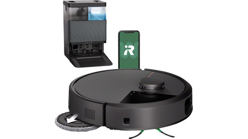 iRobot Roomba Plus 505 + Black | Coolblue | Robot vacuums