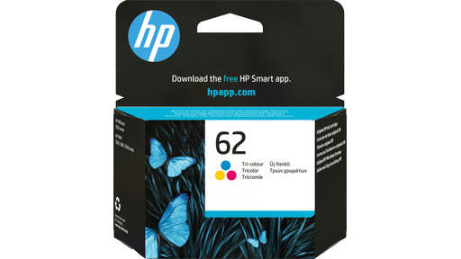 Cartuccia N9J71AE Quadricolore (Nero C2P04AE C2P06AE Colore N.62) Hp