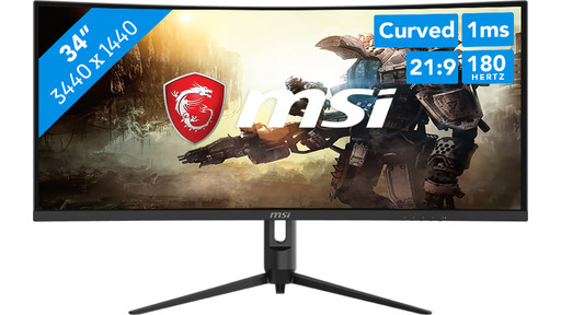 MSI MAG 342CQR E2 | Coolblue | Monitors