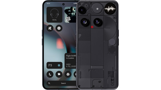 Nothing Phone (3) 256GB Zwart 5G | Coolblue | Mobiele telefoons