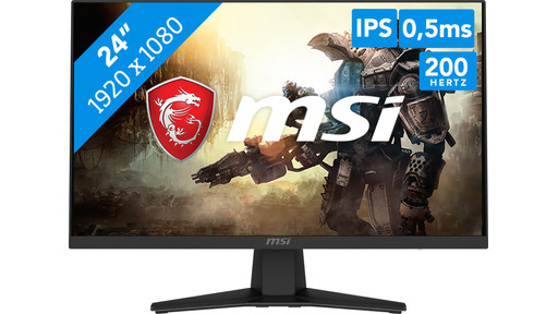 MSI MAG 244F | Coolblue | Monitoren