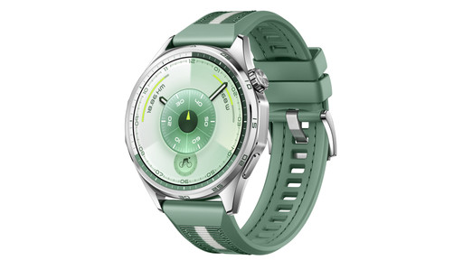 HUAWEI WATCH GT 6 46mm Silver/Green | Coolblue | Smartwatches