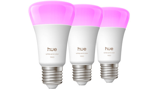 Philips Hue White and Color E27 1100lm 3-pack | Coolblue | Smart