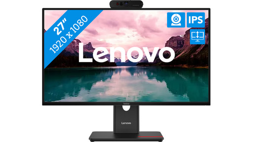 Lenovo ThinkVision T27-40 + MC60 Webcam | Coolblue | Monitors