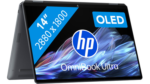 HP OmniBook Ultra Flip OLED Copilot+ PC 14-fh0090nd | Coolblue