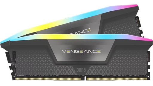 CORSAIR Vengeance RGB 32GB (2x16GB) DDR5 DIMM 6400MT/s CL36 XMP