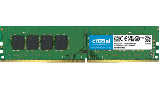 Crucial 16GB (1x 16GB) DDR4 DIMM 3200MHz CL22 XMP | Coolblue