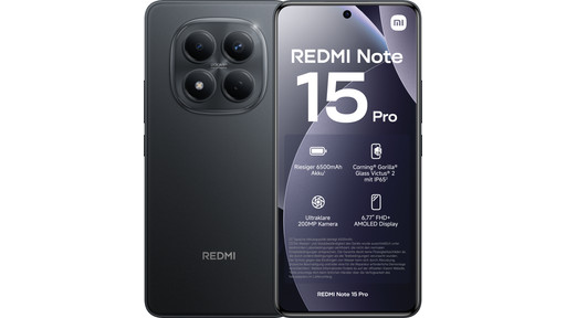 Redmi Note 15 Pro 256GB Zwart 4G | Coolblue | Mobiele telefoons