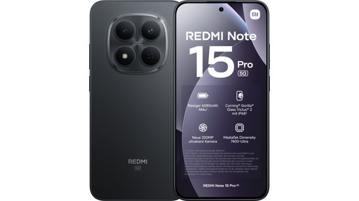 Redmi Note 15 Pro 256GB Zwart 5G | Coolblue | Mobiele telefoons