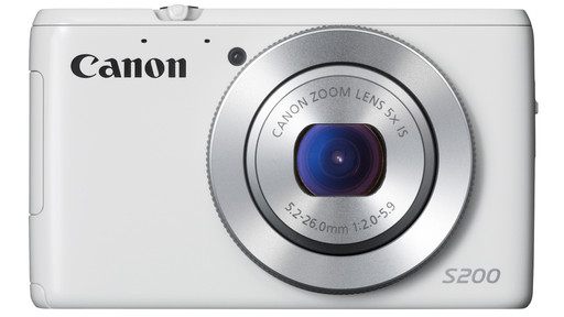 Canon PowerShot S200 White | Coolblue | Compactcamera's