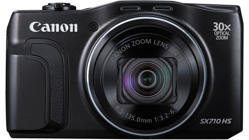 Canon PowerShot SX710 HS zwart | Coolblue | Compactcamera's