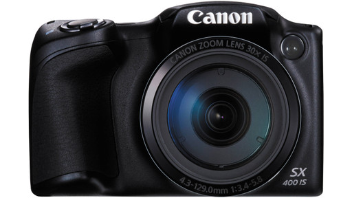 デジタルカメラ Canon PowerShot SX400 IS #3429 Canon PowerShot SX400 IS Zwart | Coolblue | Compactcamera's