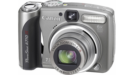 Canon PowerShot A710 IS | Coolblue | Compactcamera's