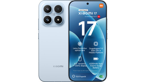 Xiaomi 17 512GB Blue 5G | Coolblue | Mobile phones