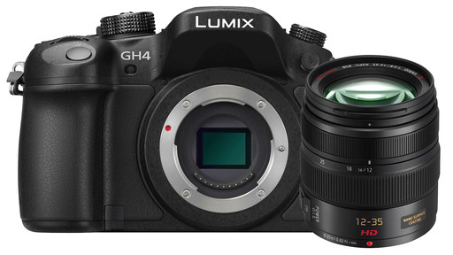 Panasonic Lumix DMC-GH4 + 12-35mm f/2.8 | Coolblue | Systeemcamera's