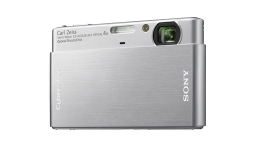 Sony Cybershot DSC-T77 Silver | Coolblue | Compactcamera's