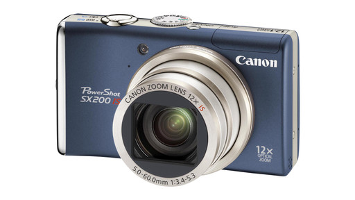 Canon PowerShot SX200 IS Blue | Coolblue | Compactcamera's