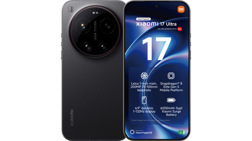 Xiaomi 17 Ultra 512GB Black 5G | Coolblue | Mobile phones
