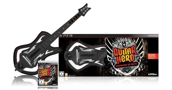 kennis les Voorrecht Guitar Hero: Warriors of Rock + Guitar PS3 - Coolblue - Voor 23.59u, morgen  in huis