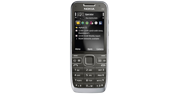 Nokia E52 Black - Coolblue - Voor 23.59u, morgen in huis