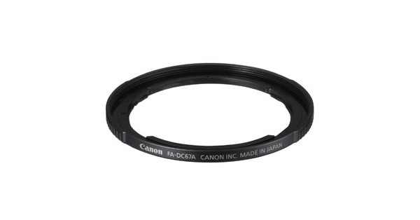Canon FA-DC67A Adaptateur Filtre Pour Appareil Photo - Taille 67mm - Accessoire Officiel Canon