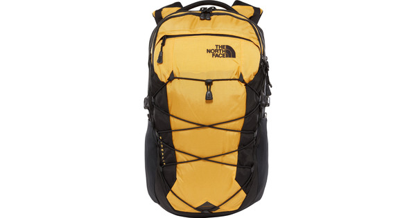 the north face borealis backpack yellow