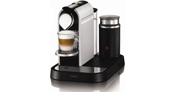 Krups CitiZ XN7102 Metallic + Aeroccino Nespresso - - Voor 23.59u, morgen in huis