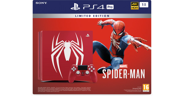 spider man ps4 pro limited edition