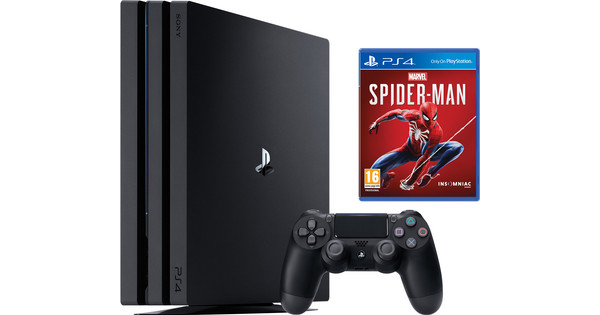 Play Station 4 Pro 1tb Ps4 + Marvel Spider-man