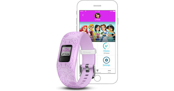 Garmin Vivofit Junior 2 Princess Paars Coolblue Voor 23.59u morgen in huis