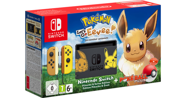 Nintendo switch pokemon store eevee